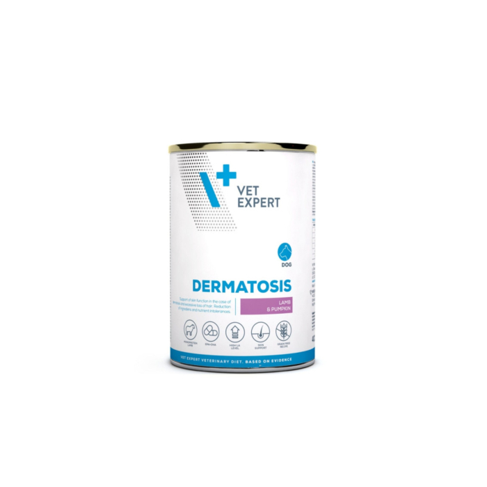 4T- Dieta hrana umeda Dermatosis dog Miel si dovleac, 400 g