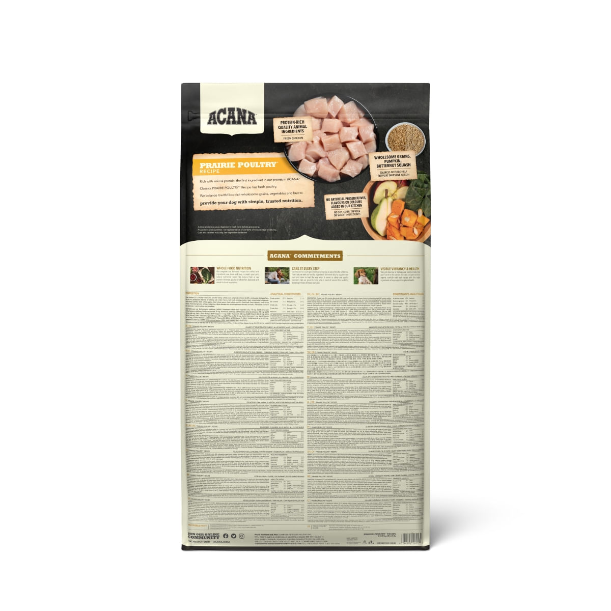 ACANA Classics Prairie Poultry, XS-XL, Pui, hrană uscată câini, 14.5kg - poza 4