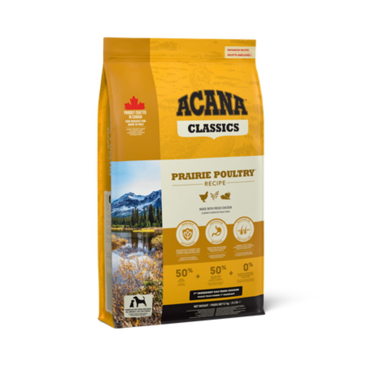 ACANA Classics Prairie Poultry, XS-XL, Pui, hrană uscată câini, 2kg - poza 1