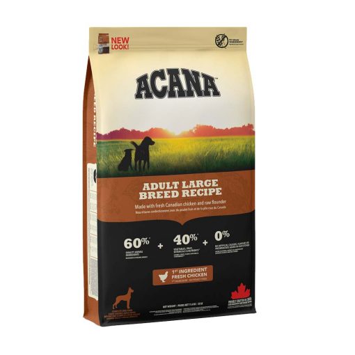 ACANA Dog Adult Large Breed, Pui, hrană uscată fără cereale câini 11.4kg