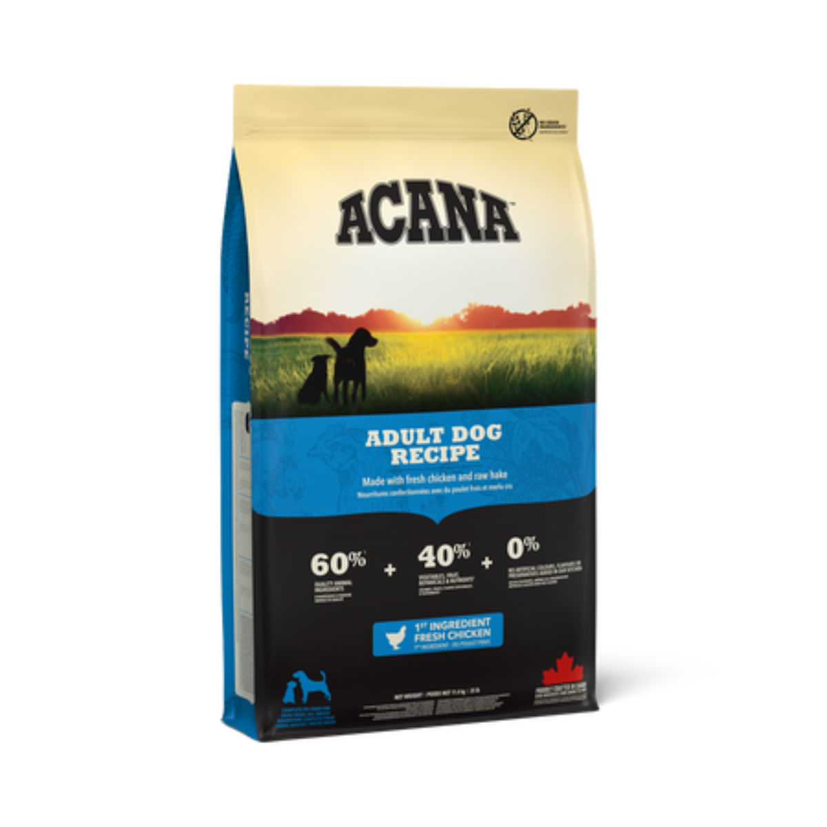 ACANA Dog Adult Mediu, XS-XL, Pui, hrană uscată fără cereale câini, 2kg - poza 2
