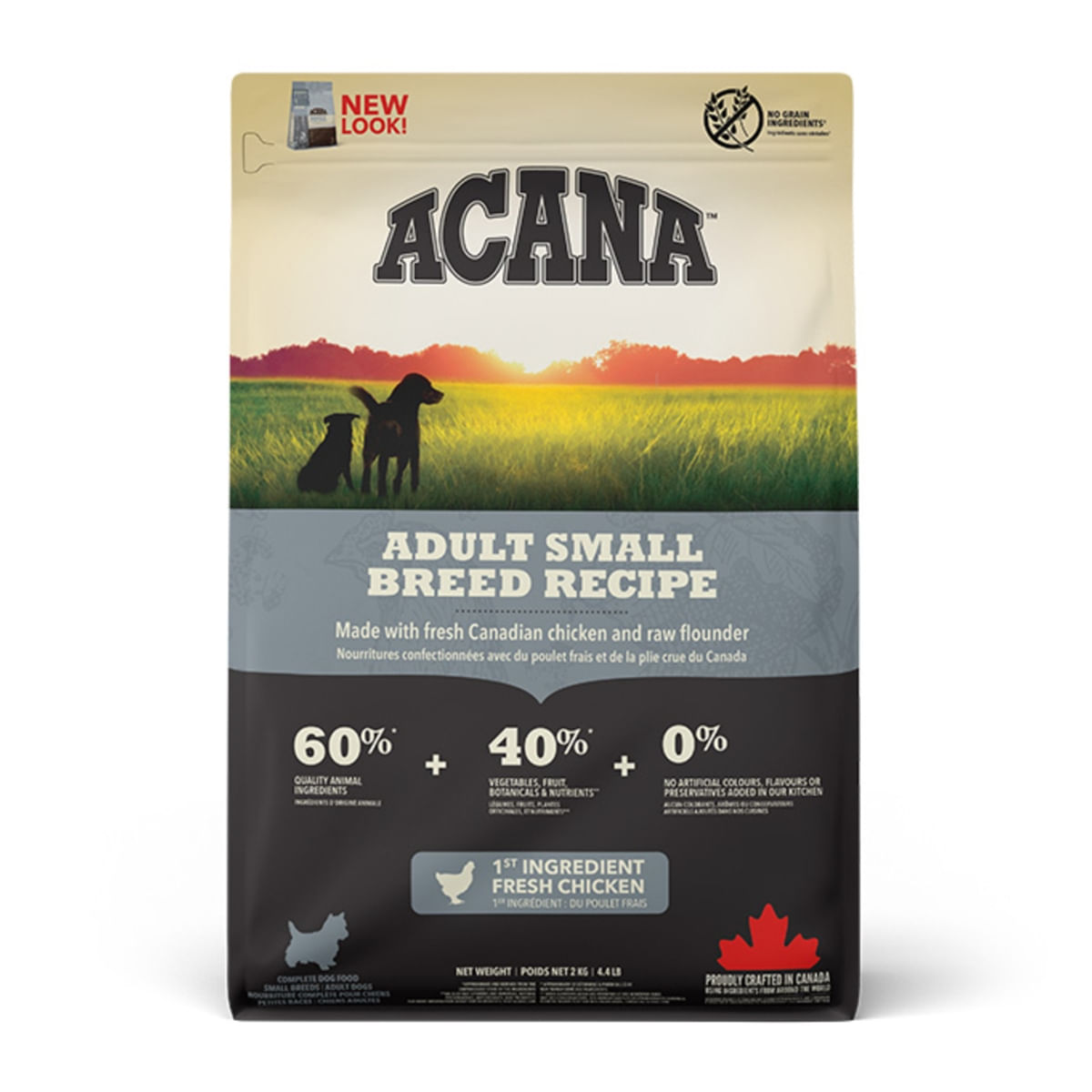 ACANA Dog Adult Small Breed, hrană uscată fără cereale câini ACANA Heritage Adult Small Breed, hrană uscată fără cereale câini, 2kg - poza 1
