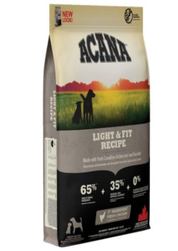 Acana Dog Hertitage Light &amp; Fit Pasare 2 kg