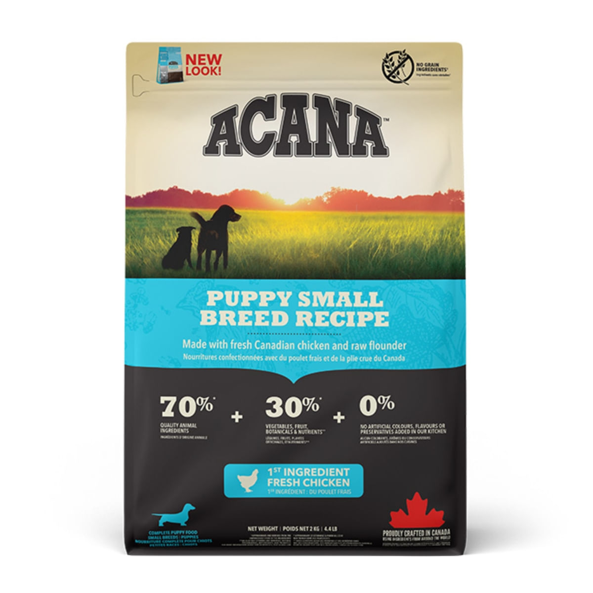 ACANA Dog Puppy Small Breed, hrană uscată fără cereale câini junior ACANA Heritage Puppy Small Breed, hrană uscată fără cereale câini junior, 2kg - poza 1