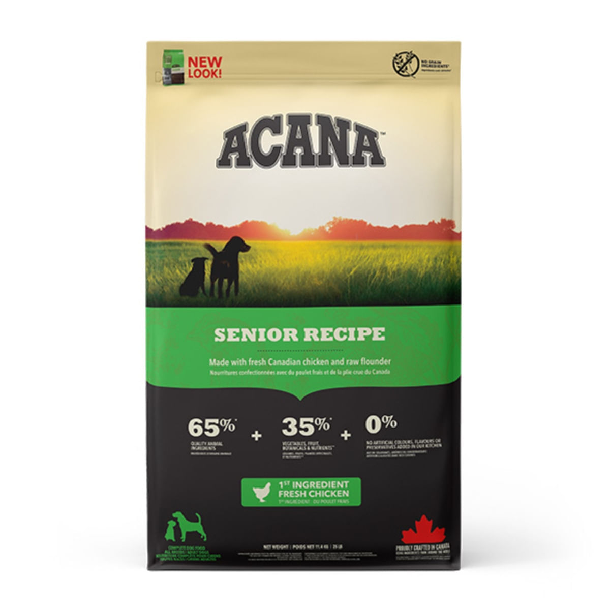 ACANA Dog Senior XS-XL, Pui, hrană uscată fără cereale câini senior, 2kg - poza 2