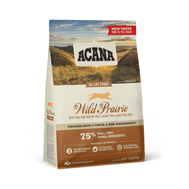 ACANA Highest Protein Wild Prairie, hrană uscată fără cereale pisici, 1.8kg 1.8kg