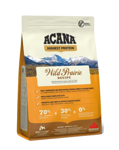 ACANA Wild Prairie Dog hrana uscata caini adulti 2 kg