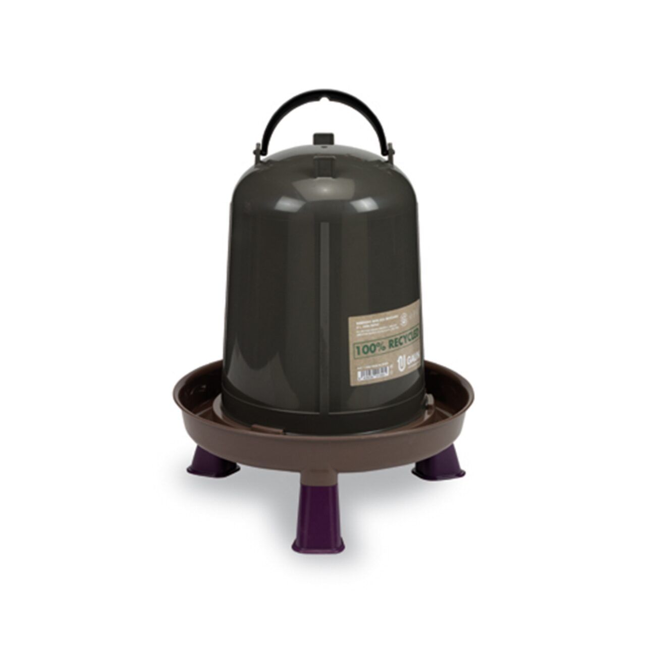 Adapatoare Gaun Eco Plastic 100% Reciclat pentru Pasari 8 L cu Picioare