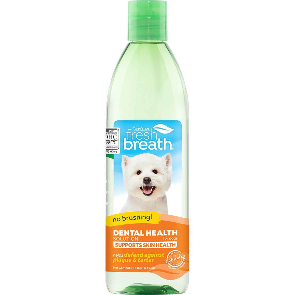 Aditiv Apa TropiClean Oral Care Skin & Coat, 473 ml - poza 1