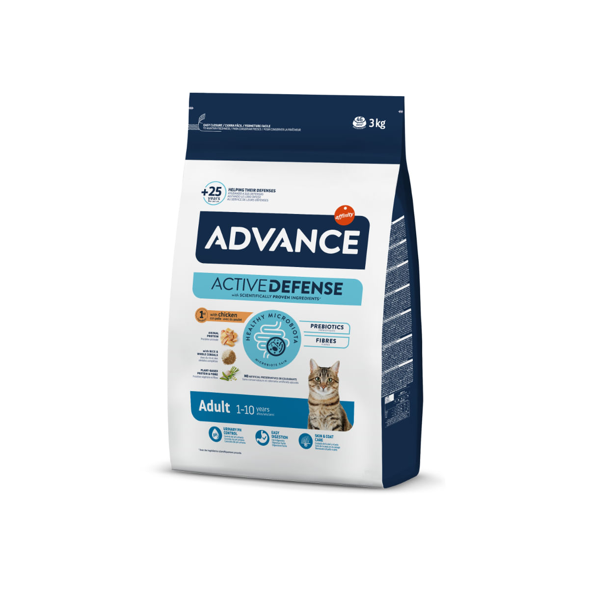 ADVANCE, Pui, hrană uscată pisici, 3kg - poza 2