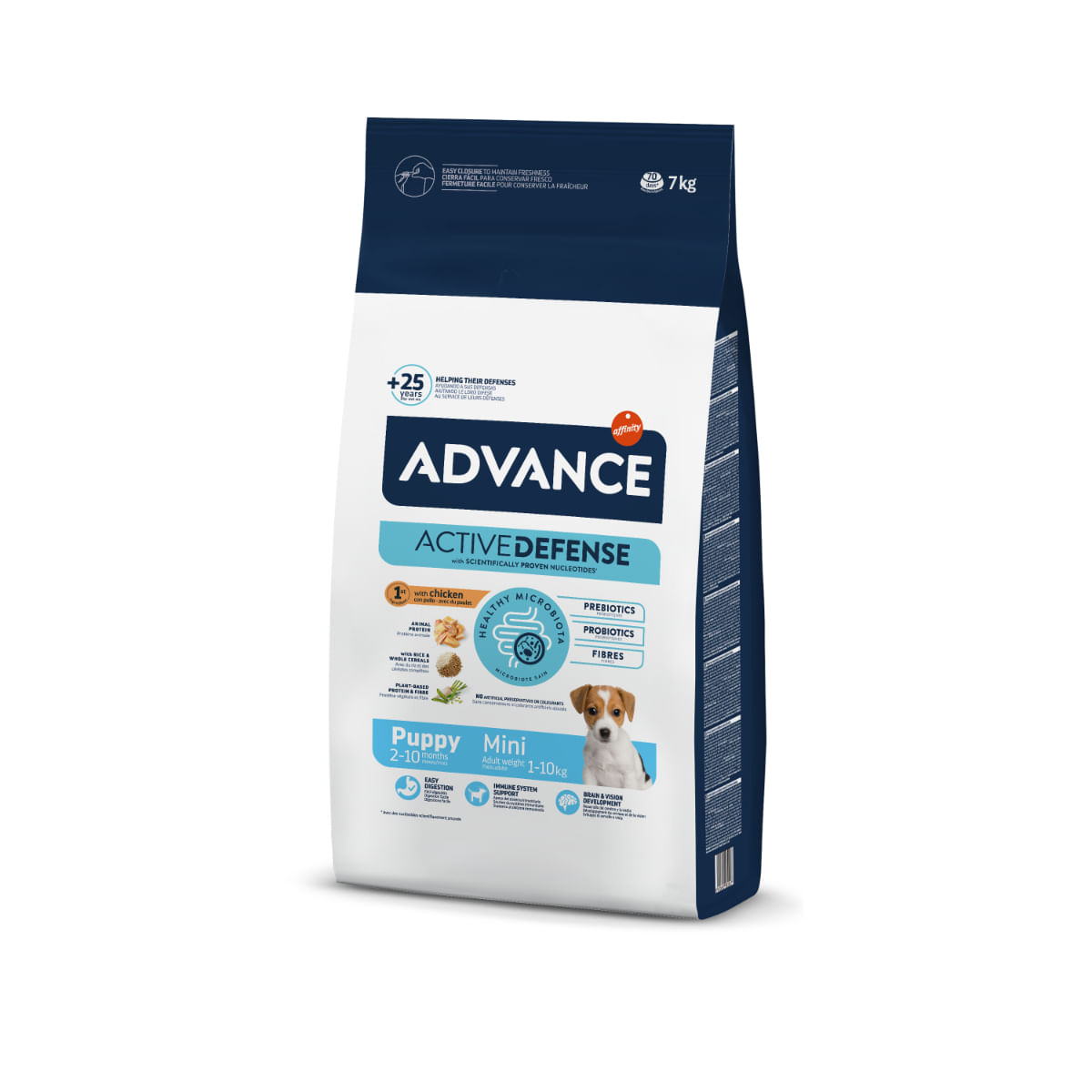 ADVANCE Puppy Mini, XS-S, Pui, hrană uscată câini junior, 7kg - poza 4