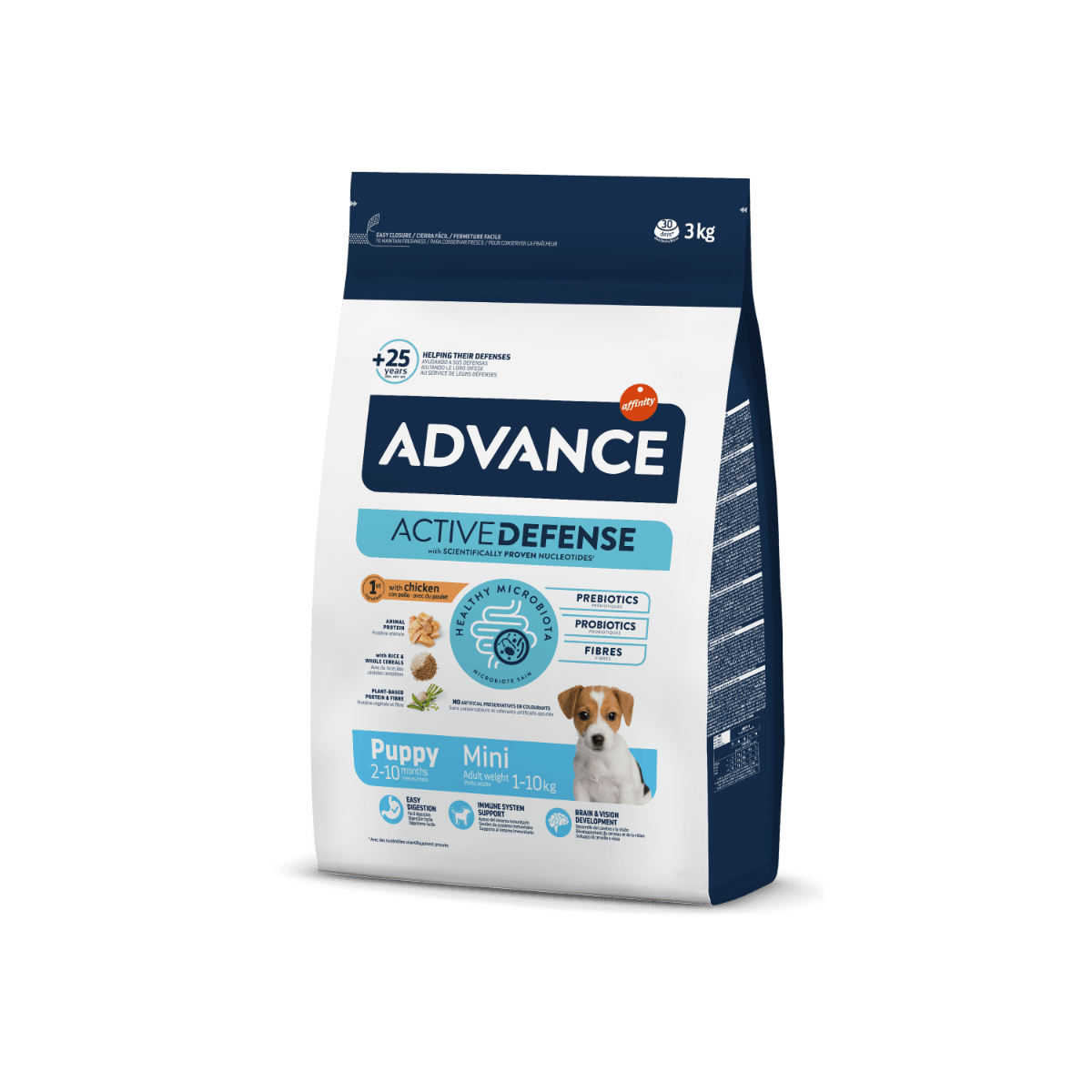 ADVANCE Puppy Mini, XS-S, Pui, hrană uscată câini junior ADVANCE Mini Puppy, XS-S, Pui, hrană uscată câini junior, 3kg - poza 1