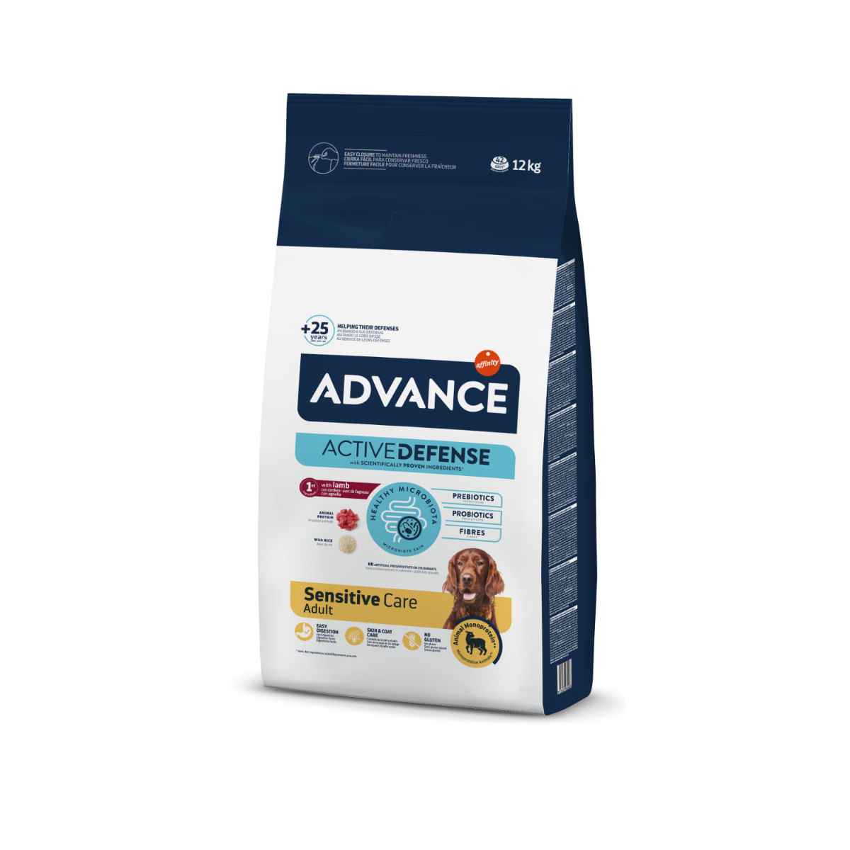 ADVANCE Sensitive Care, XS-XL, Miel și Orez, hrană uscată câini, sistem digestiv, 3kg - poza 3