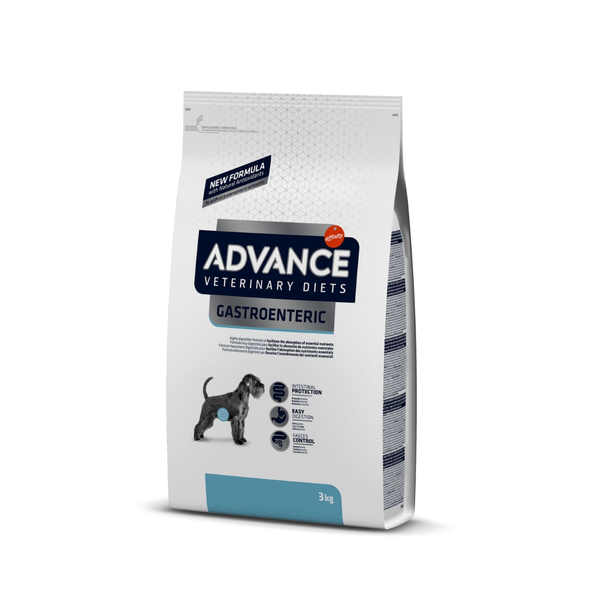 ADVANCE Veterinary Dietes Dog Gastroenteric, dietă veterinară, hrană uscată câini, afecțiuni digestive ADVANCE Veterinary Diets Gastroenteric, dietă veterinară câini, hrană uscată, sistem digestiv, 3kg - poza 2
