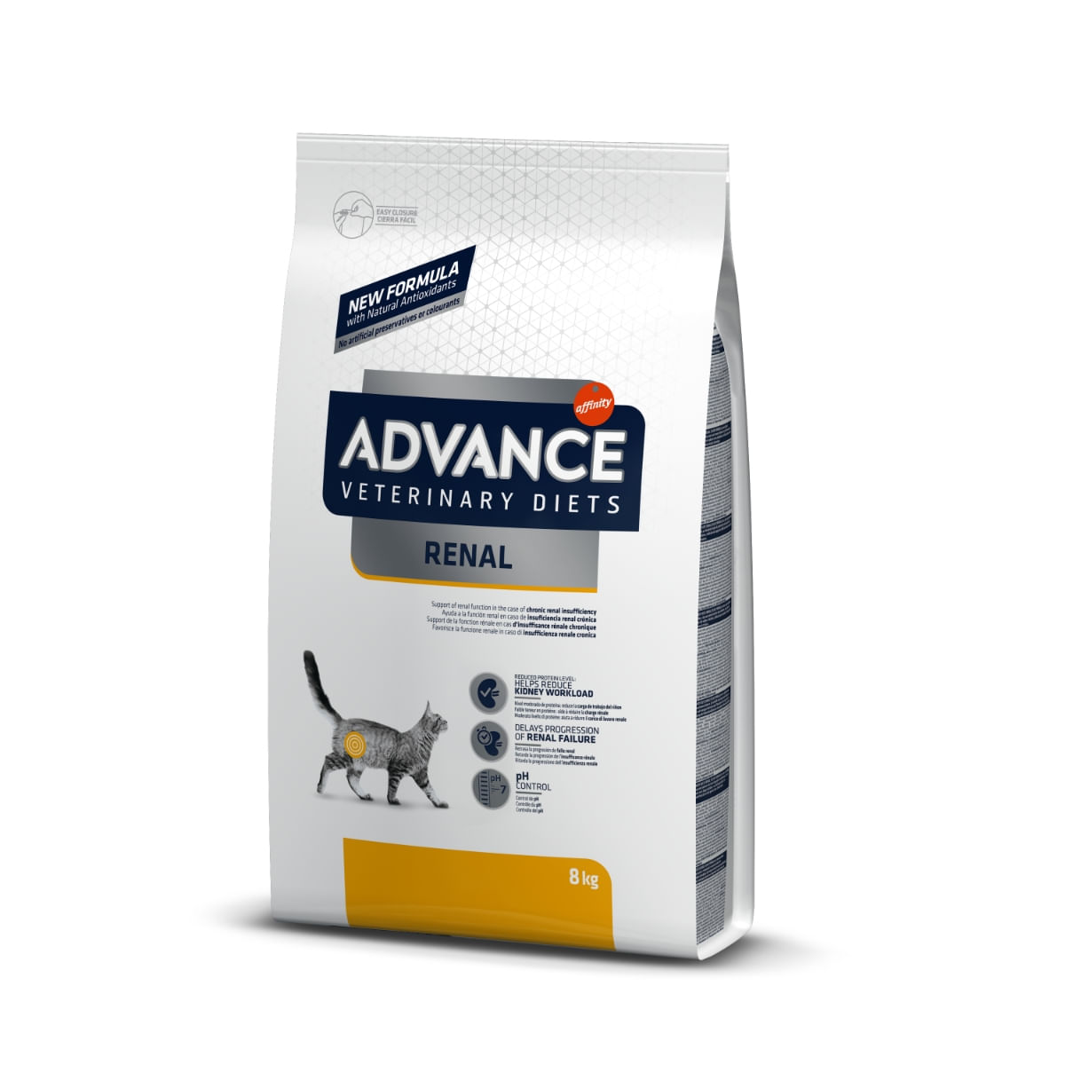 ADVANCE Veterinary Diets Cat Renal, dietă veterinară, hrană uscată pisici, afecțiuni renale cronice ADVANCE Veterinary Diets Renal, dietă veterinară pisici, hrană uscată, sistem renal, 8kg - poza 1