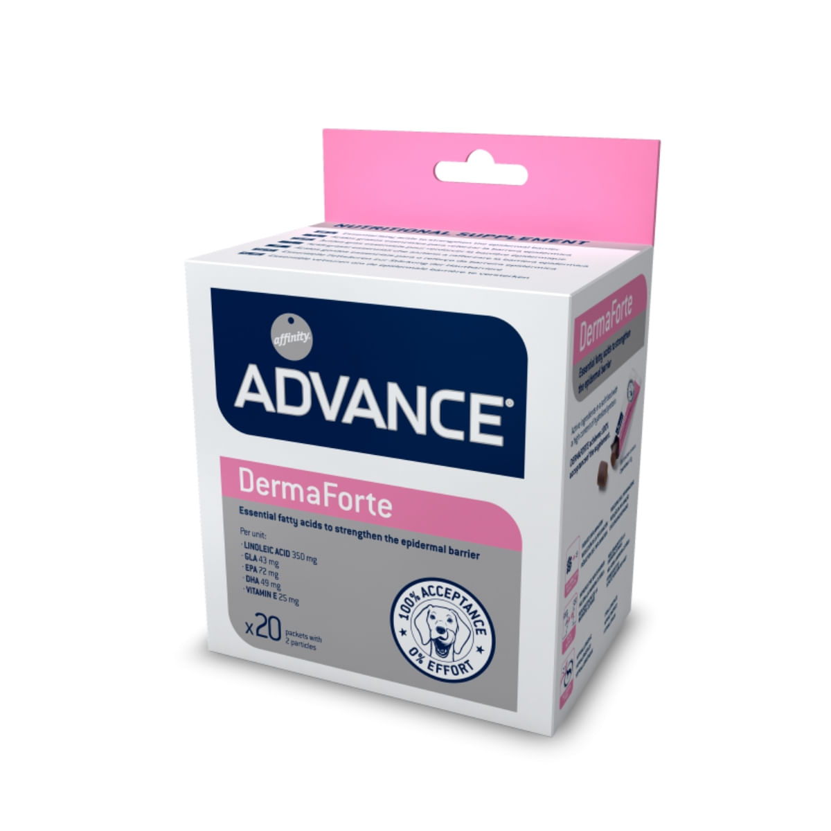 ADVANCE Veterinary Diets Dermaforte, supliment piele & blana câini, 200g - poza 3