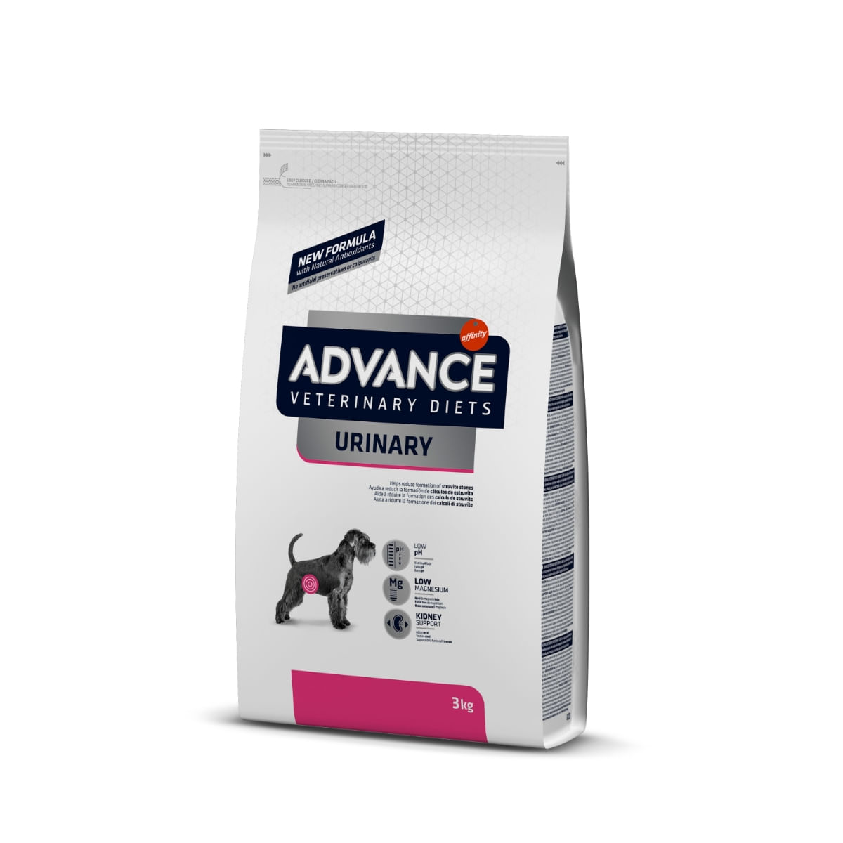 ADVANCE Veterinary Diets Dog Urinary, dietă veterinară, hrană uscată câini, afecțiuni urinare ADVANCE Veterinary Diets Urinary, dietă veterinară câini, hrană uscată, sistem urinar, 3kg - poza 1