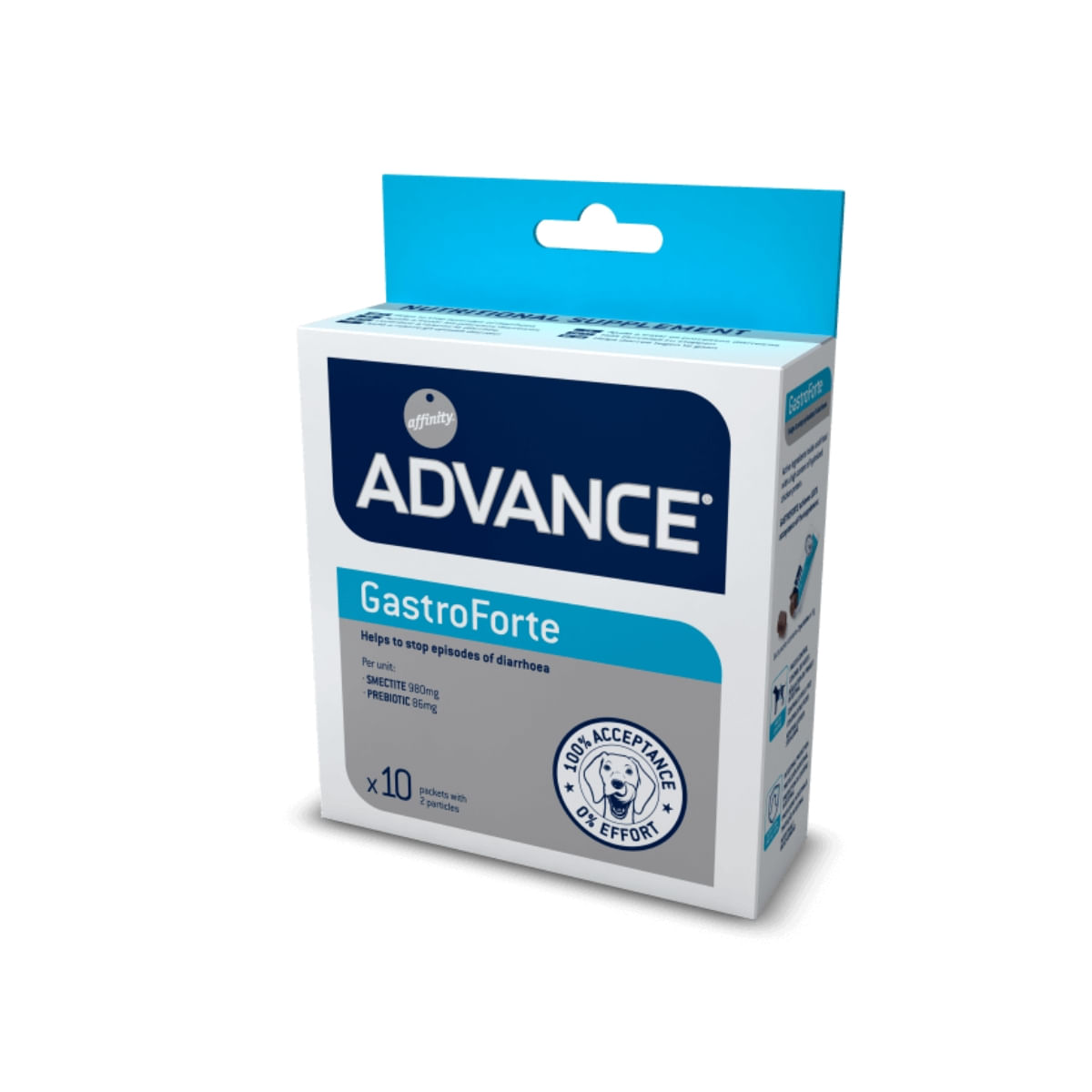 ADVANCE Veterinary Diets Gastroforte, supliment sistem digestiv & probiotice câini,100g - poza 3