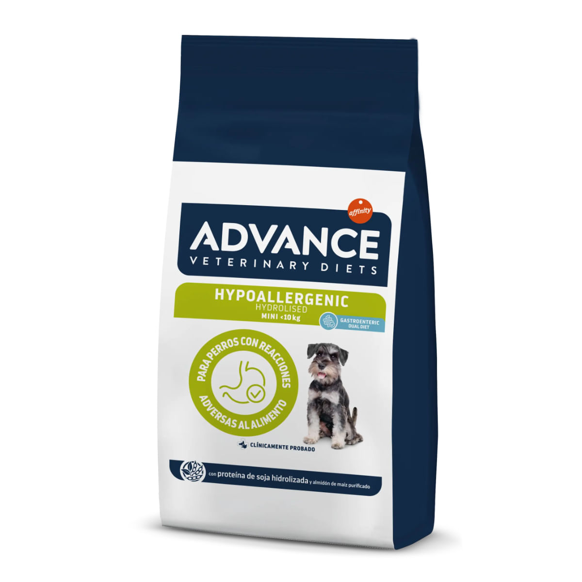 ADVANCE VETERINARY DIETS Hypoalergenic Mini, XS-S, dietă veterinară, hrană uscată câini, alergii, 2kg - poza 2