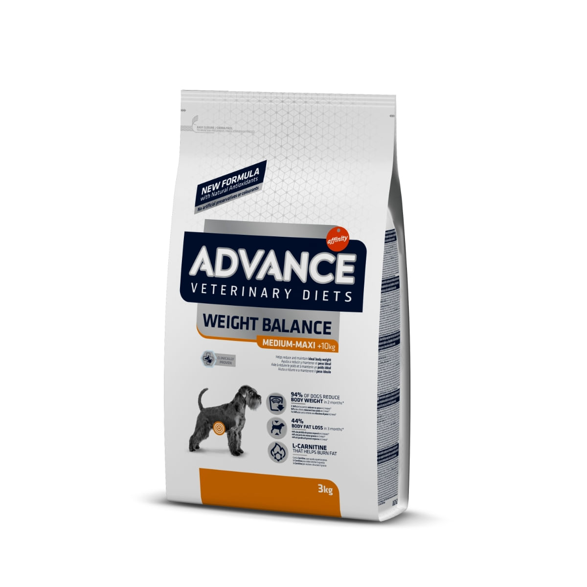 ADVANCE Veterinary Diets Weight Balance Medium/Maxi, M-XL, dietă veterinară câini, hrană uscată, obezitate ADVANCE Veterinary Diets Weight Balance Medium/Maxi, M-L, dietă veterinară câini, hrană uscată, obezitate, 3kg - poza 1