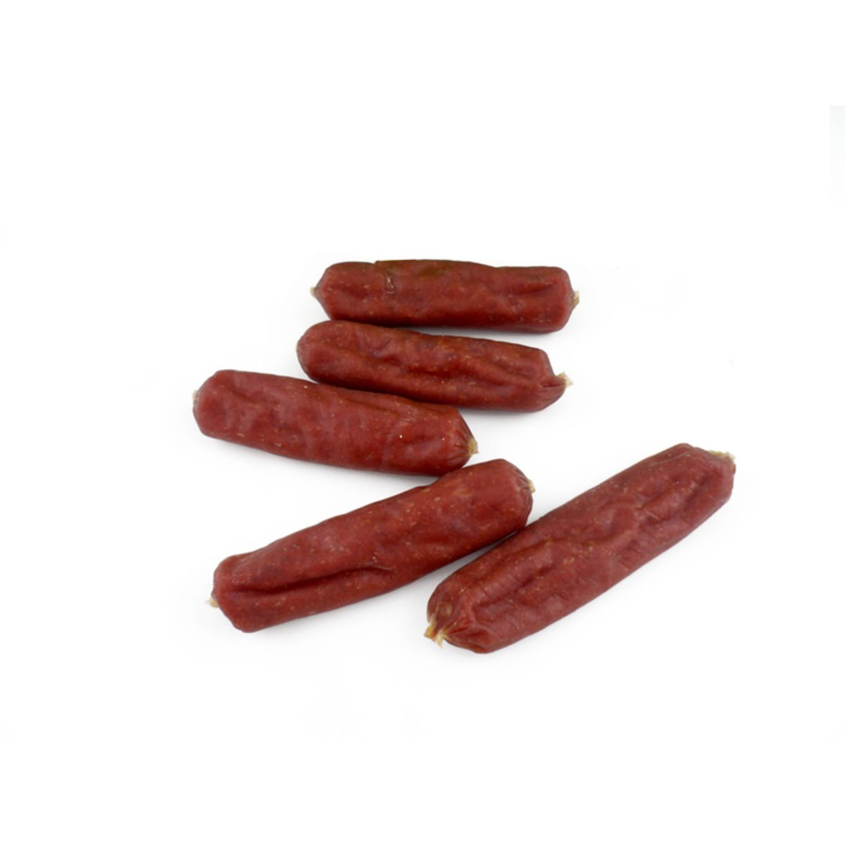 AGILITY Cârnăciori Uscați, XS-XL, Rață, găletușa recompense câini, 500g - poza 3