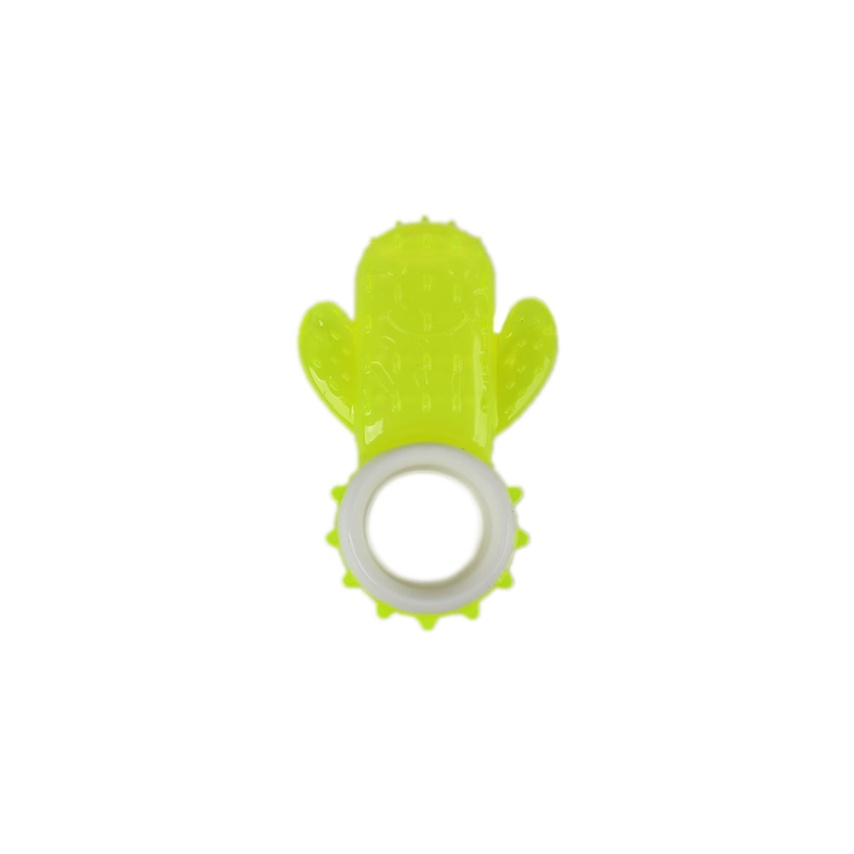 ALL FOR PAWS Cactus, jucărie de ros câini junior & adult, XS-M, cauciuc, dentiție, verde, 9 x 6.3 x 6.3 cm - poza 2