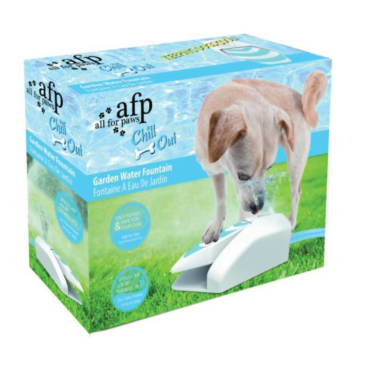 ALL FOR PAWS Fantana de Gradina, fântână câini, asimetrică, XS-XL - poza 2