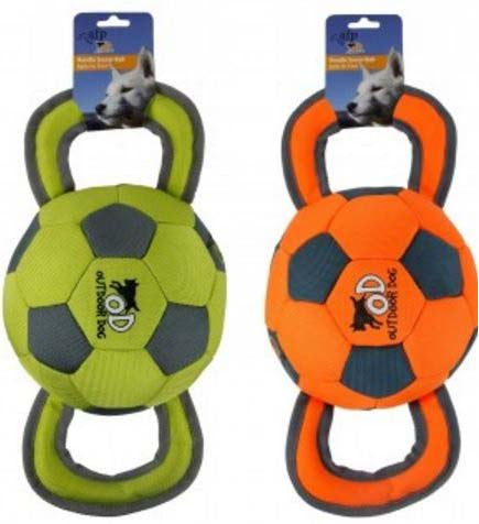 ALL FOR PAWS Outdoor Jucărie pentru câini Ballistic Handle Ball , diverse culori