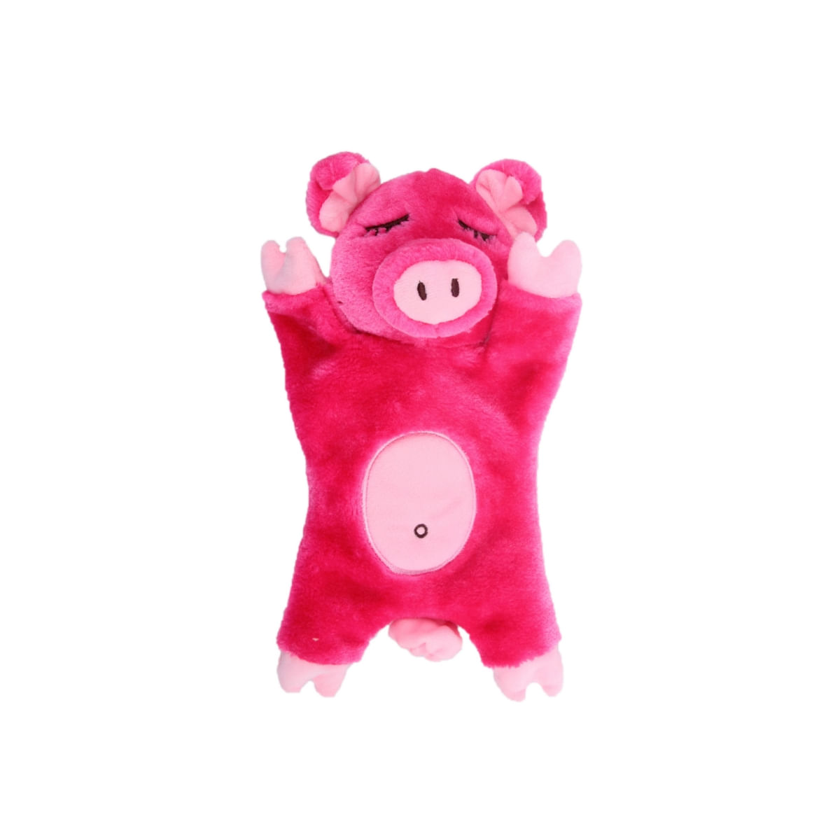 ALL FOR PAWS Snoring Cuddler Pig, jucărie de pluș pisici, pluș, cu sunet, roz, 27 cm - poza 1