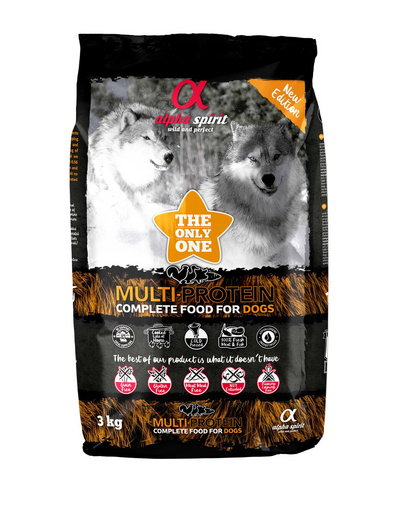 ALPHA SPIRIT hrană pentru câini Multiprotein 2x3kg