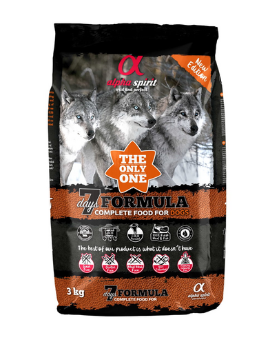 ALPHA SPIRIT The only one 7 days Mancare uscata caine 3 kg