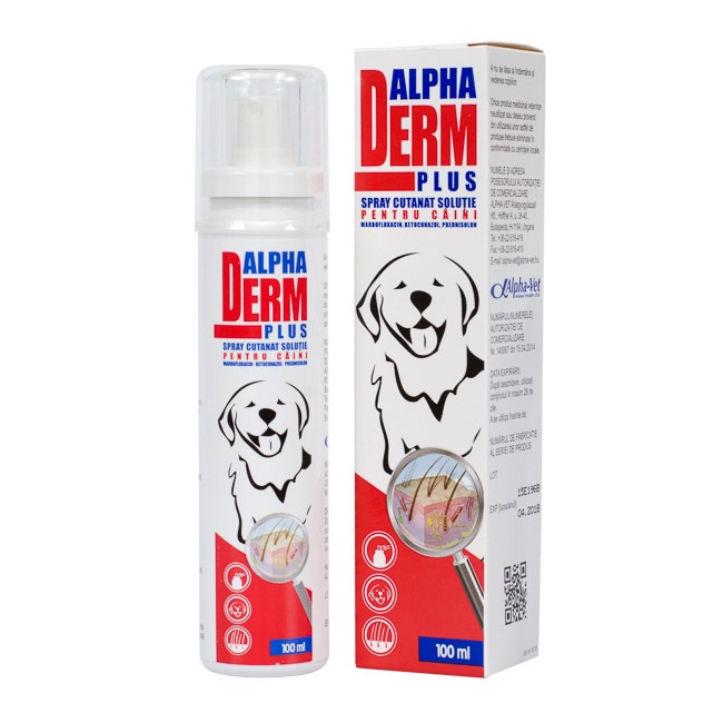 AlphaDerm Plus Spray - poza 2