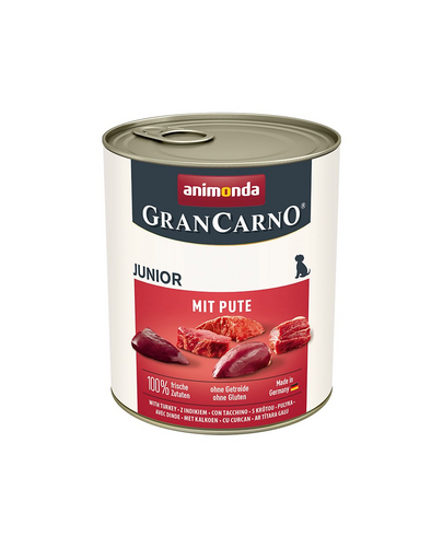 ANIMONDA GranCarno Junior hrana caini juniori 800 g porc si curcan