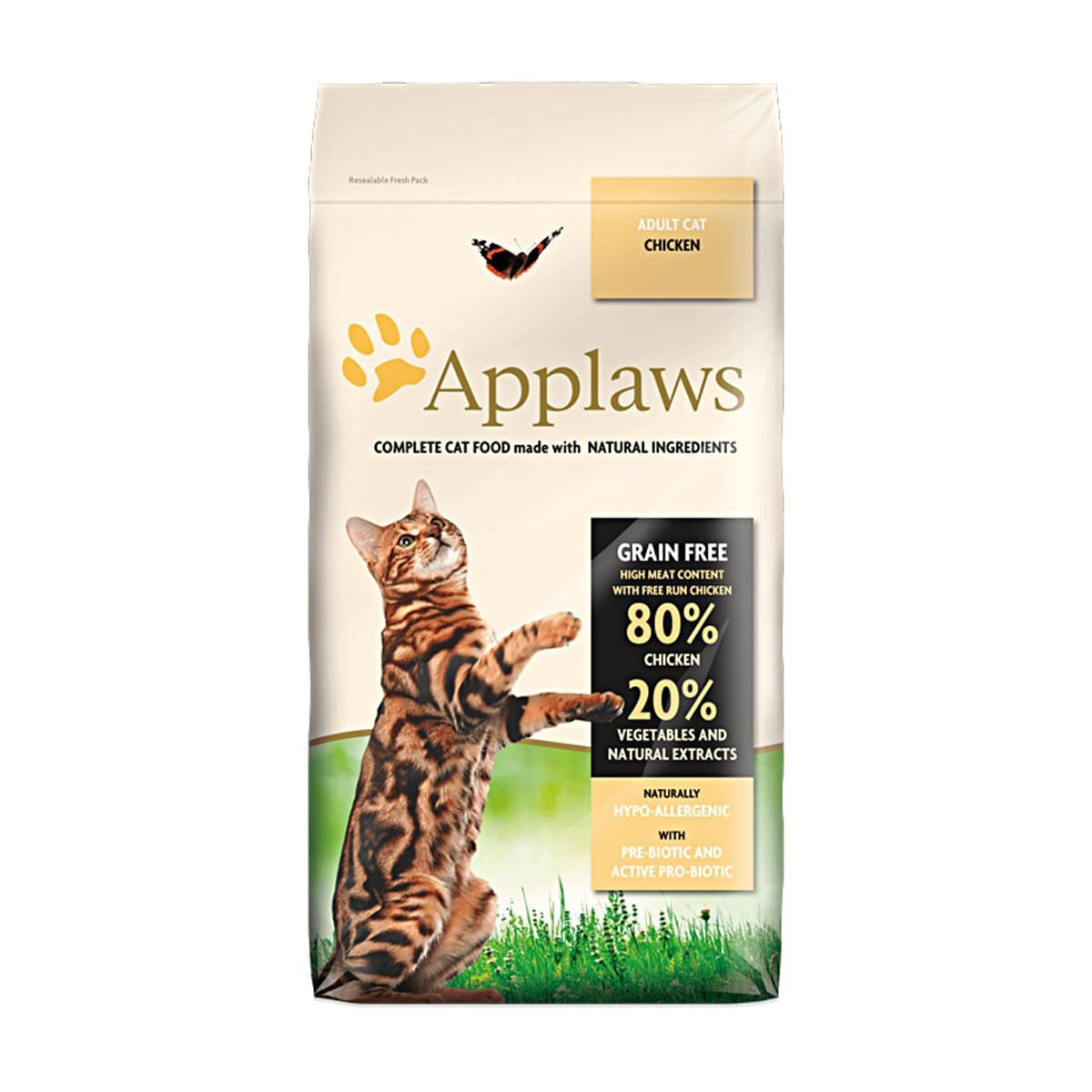 APPLAWS, Pui, hrană uscată pisici, 2kg - poza 2