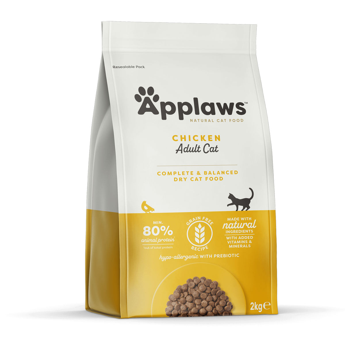 APPLAWS, Pui, hrană uscată pisici, 2kg - poza 3