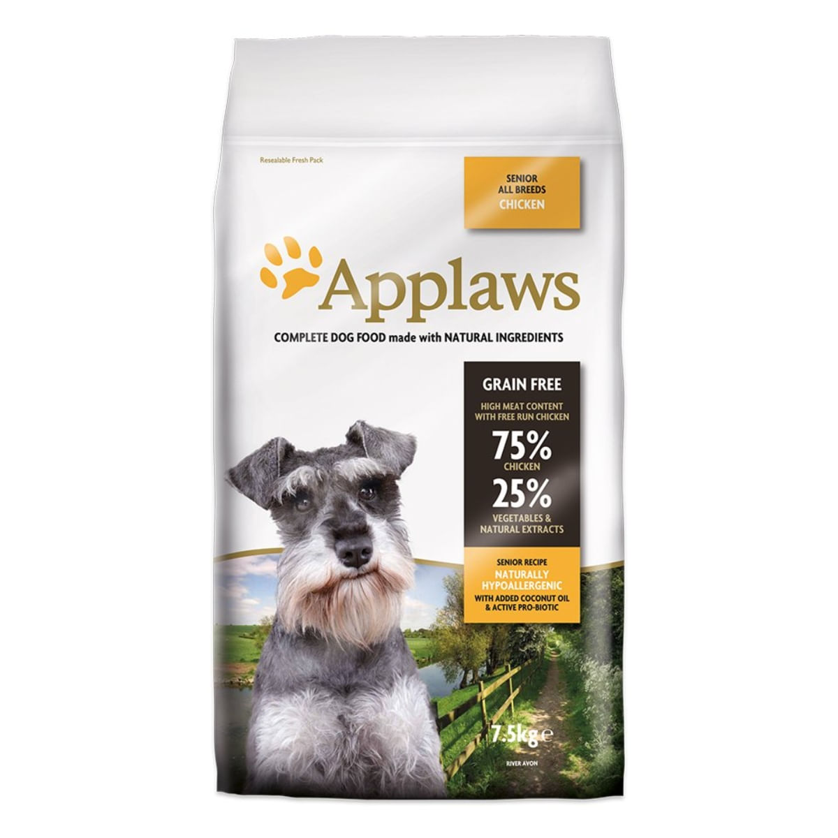 APPLAWS, XS-XL, Pui și Legume, hrană uscată fără cereale câini senior, 2kg - poza 1