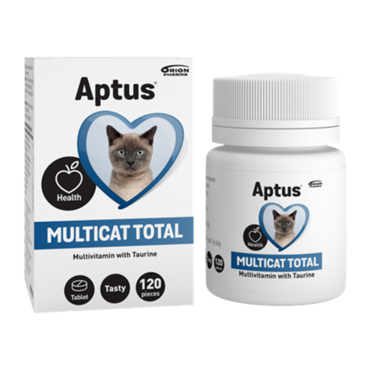 APTUS Multicat Total, multivitamine pisici, comprimate APTUS Multicat Total, multivitamine pisici, flacon, 120 comprimate - poza 1