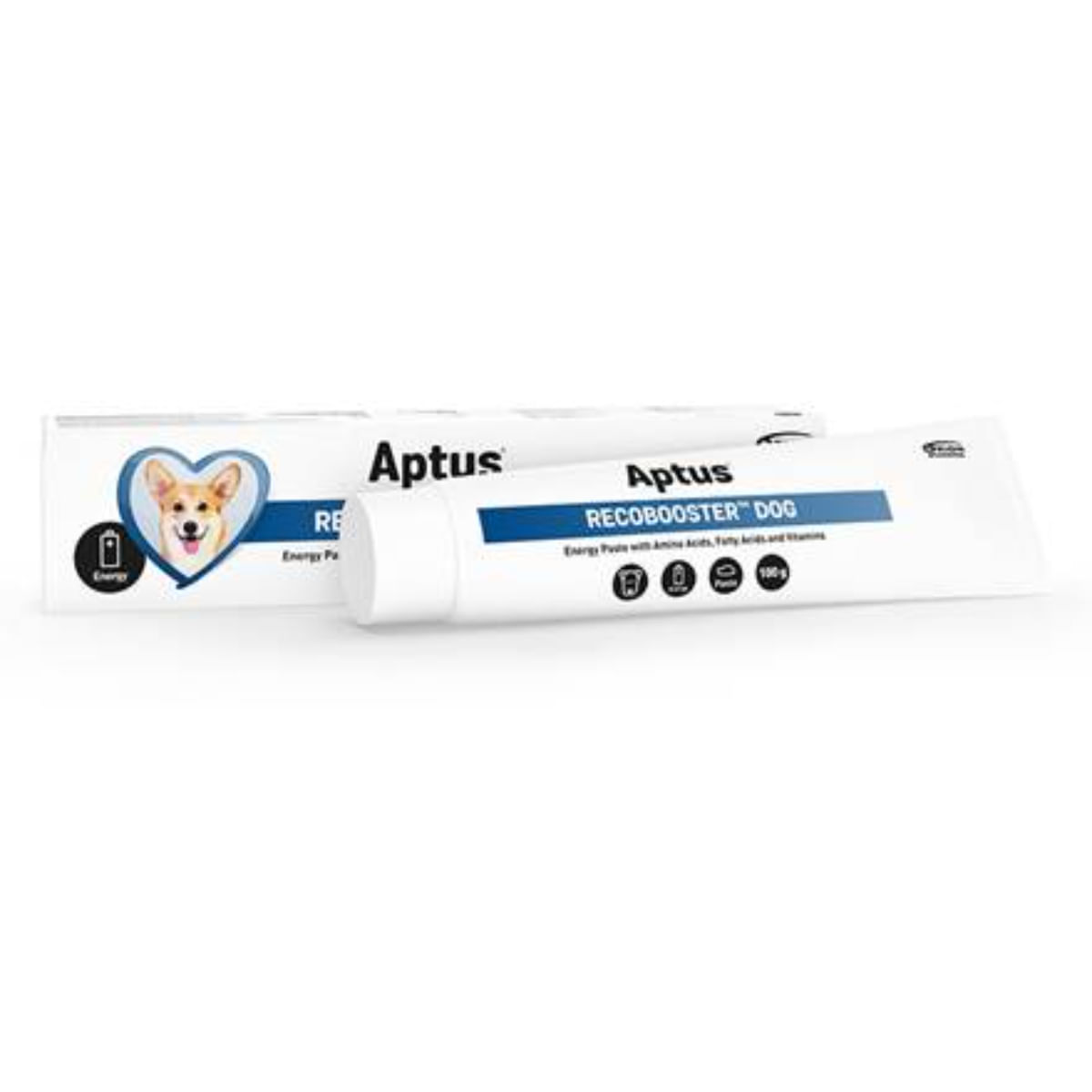 APTUS Recobooster, supliment activitate intensă câini, pastă orală APTUS Recobooster, XS-XL, supliment activitate intensă câini, tub, 100g pastă orală - poza 2