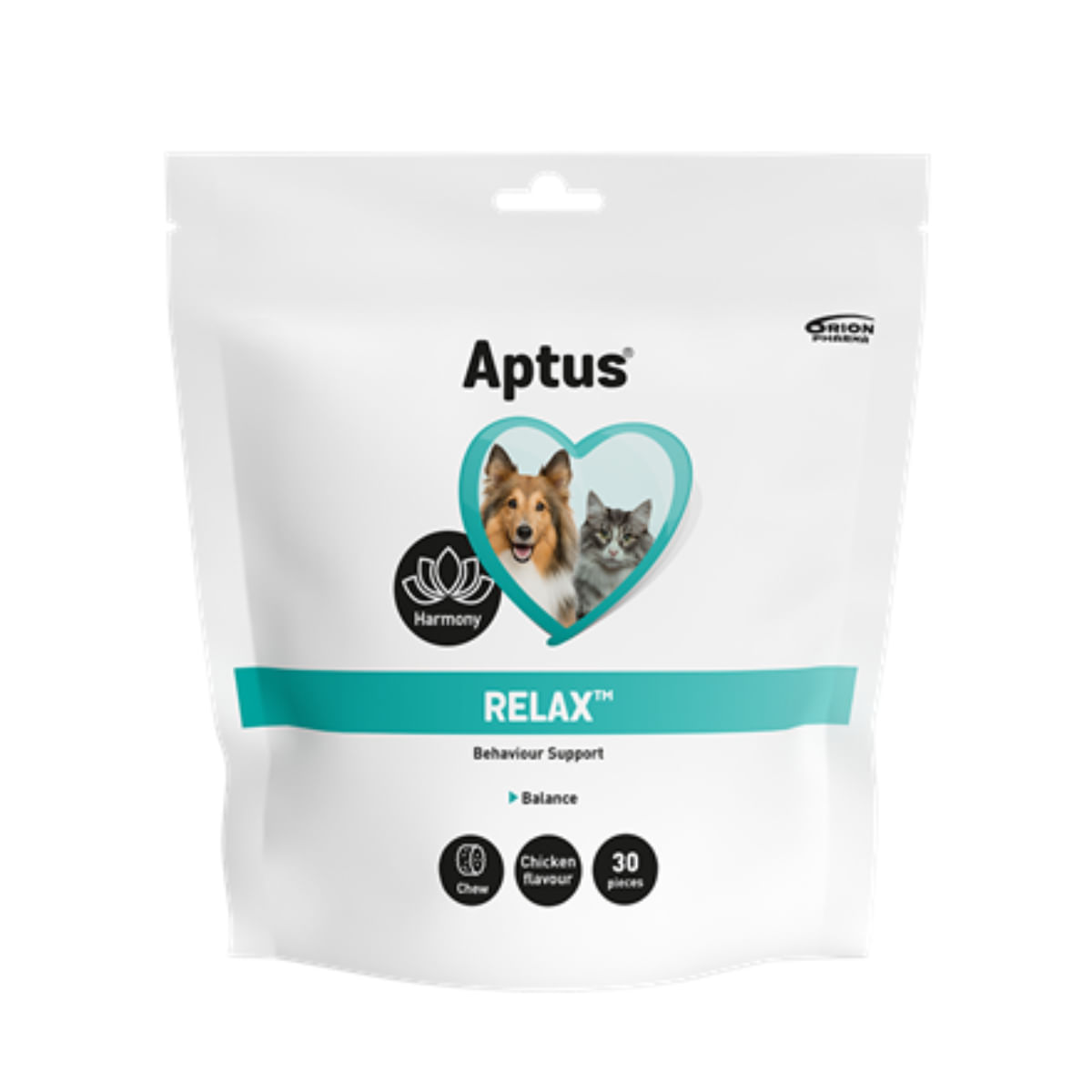 APTUS Relax, supliment sistem nervos & calmante câini, granule masticabile APTUS Relax, XS-XL, supliment sistem nervos & calmante câini și pisici, punguță, 30 granule masticabile - poza 2