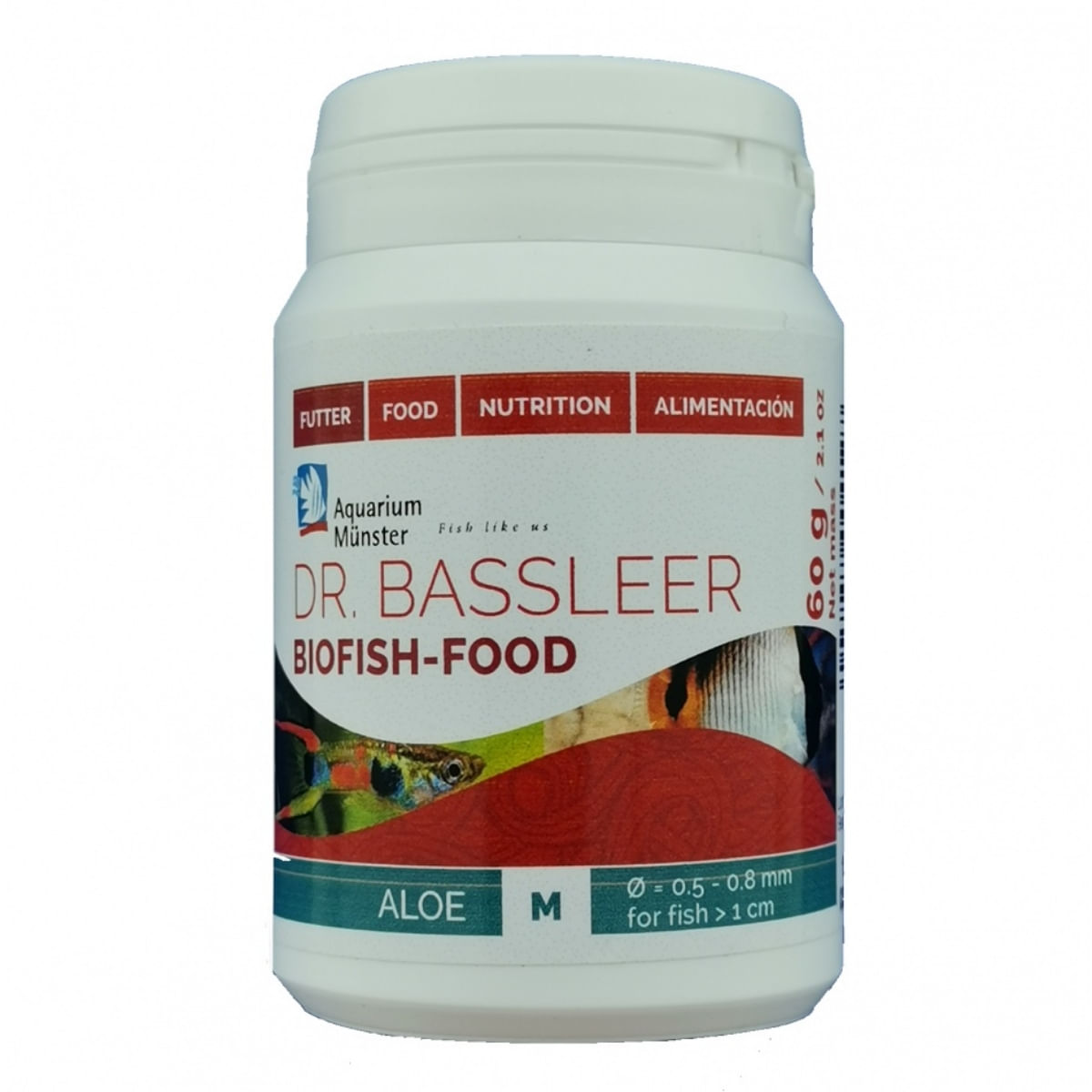 AQUARIUM MUNSTER Biofish Food ALOE M, 60g - poza 2