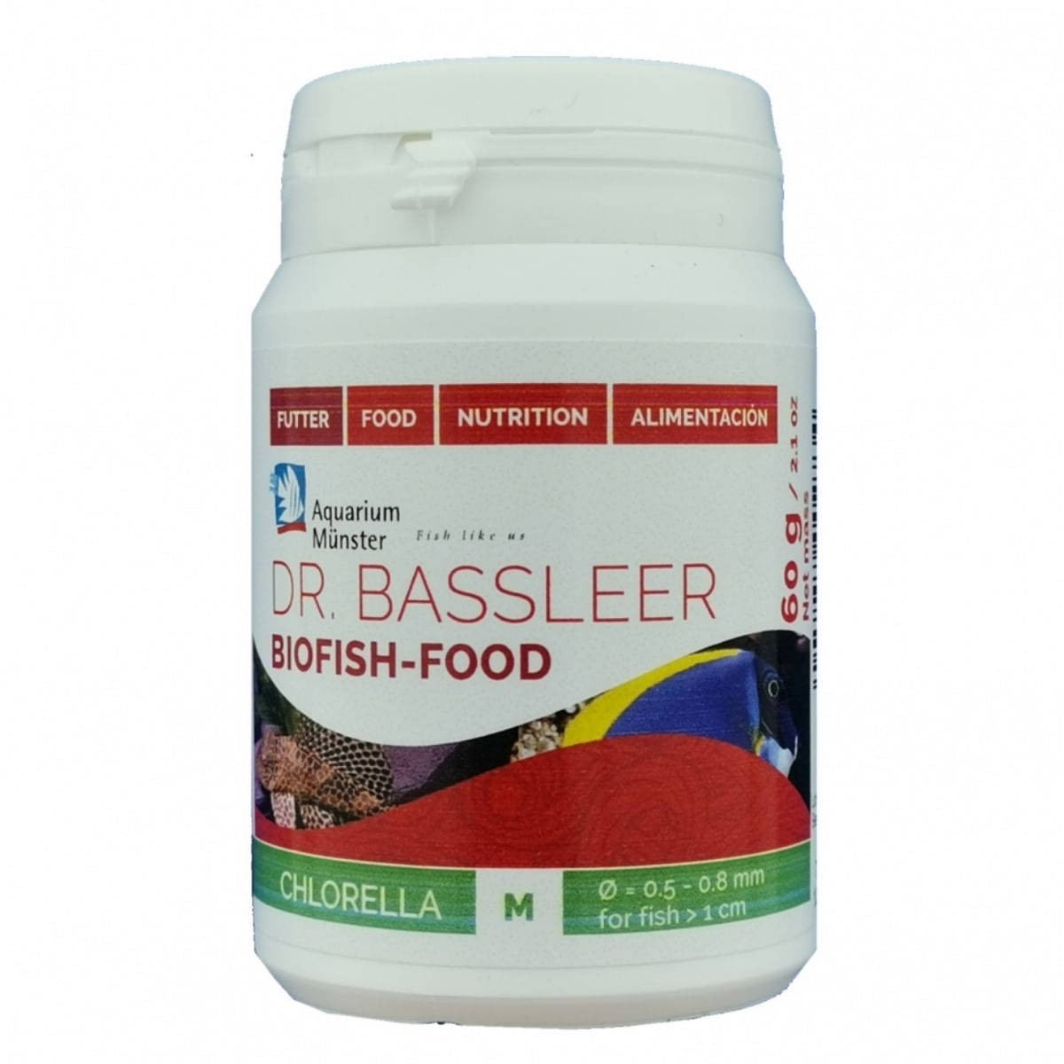 AQUARIUM MUNSTER Biofish Food CHLORELLA M, 60g - poza 2