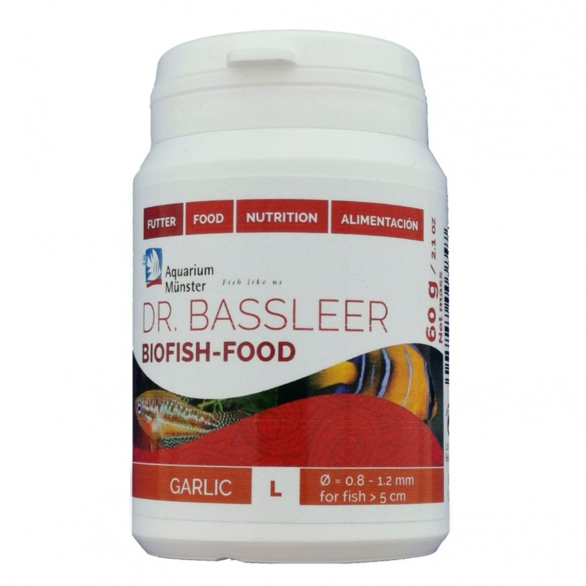 AQUARIUM MUNSTER Biofish Food GARLIC L, 60g - poza 2