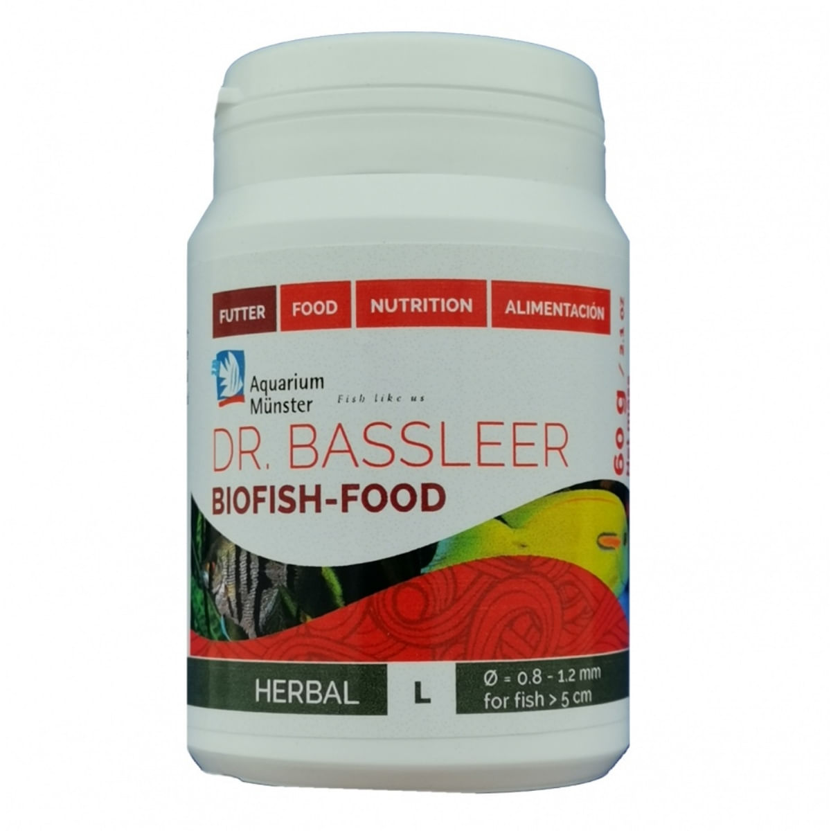 AQUARIUM MUNSTER Biofish Food HERBAL L, 60g - poza 1