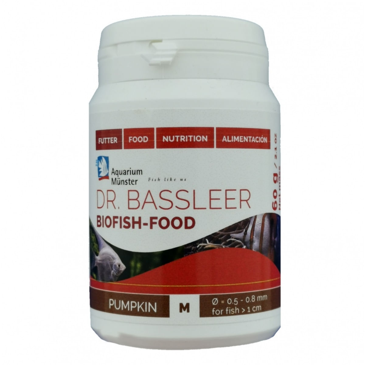 AQUARIUM MUNSTER Biofish Food PUMPKIN M, 60g - poza 2