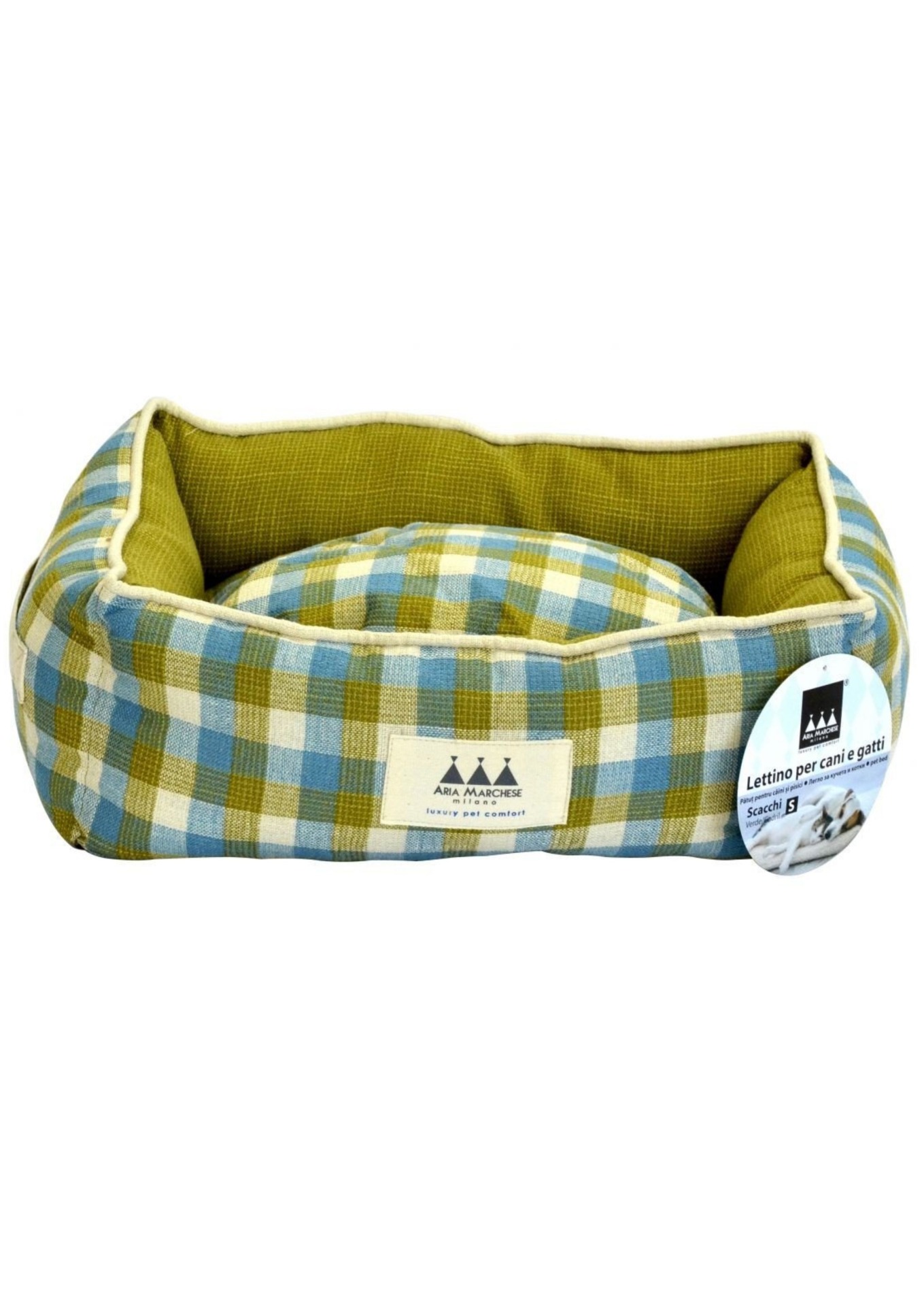 Aria Marchese Pat Scacchi Verde/Cadril L
