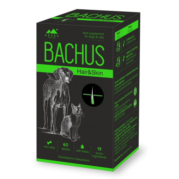 Bachus Hair Skin, 60 tablete