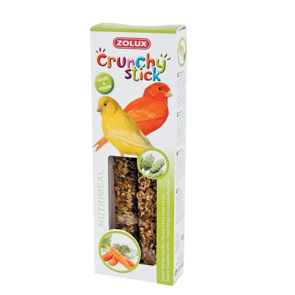 Baton pentru Canari, Zolux cu Morcov, 85 g - poza 2