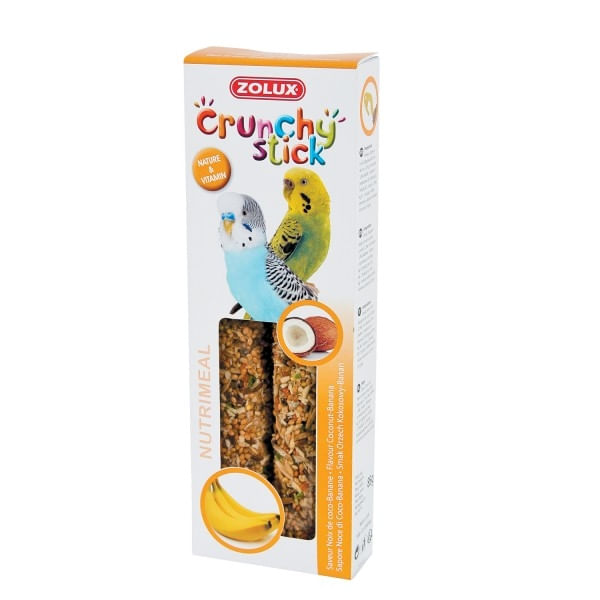 Baton pentru Perusi, Zolux cu Cocos si Banane, 85 g - poza 1