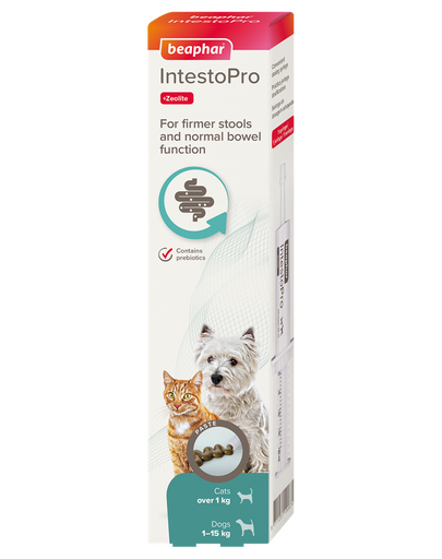 BEAPHAR IntestoPro pastă câini până la 15 kg și pisici 20 ml