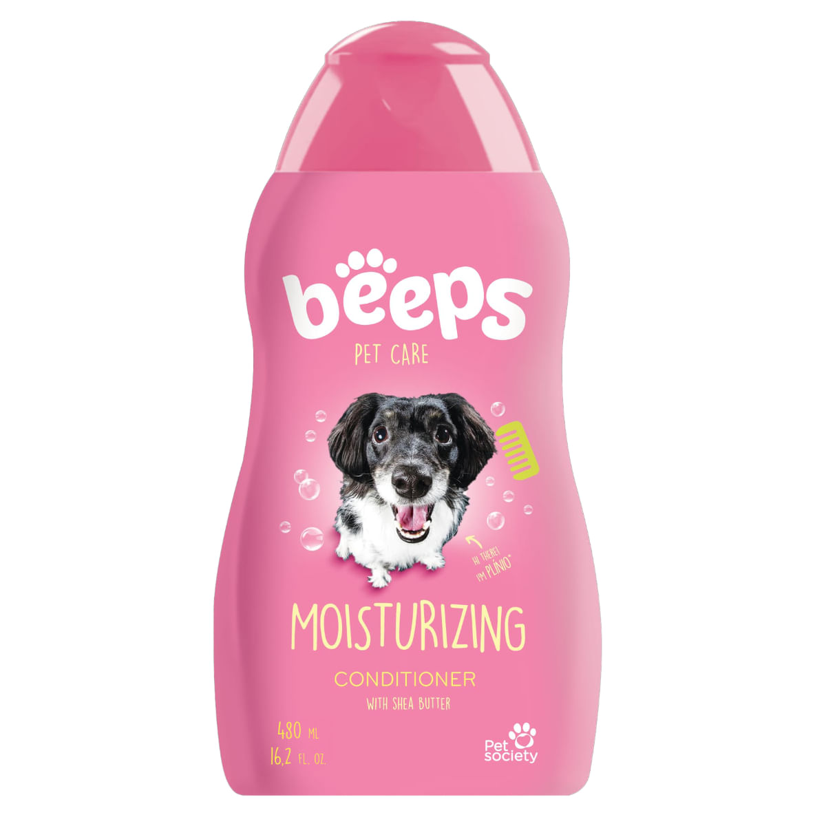 BEEPS Moisturizing, balsam câini, hidratant, Marshmellow, flacon, 480ml - poza 1